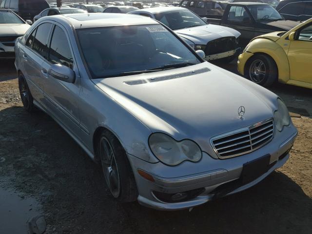 WDBRF40J65F621428 - 2005 MERCEDES-BENZ C 230K SPO SILVER photo 1