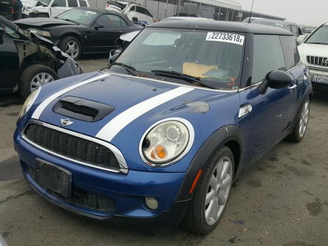 WMWMF73527TL90508 - 2007 MINI COOPER S TWO TONE photo 2