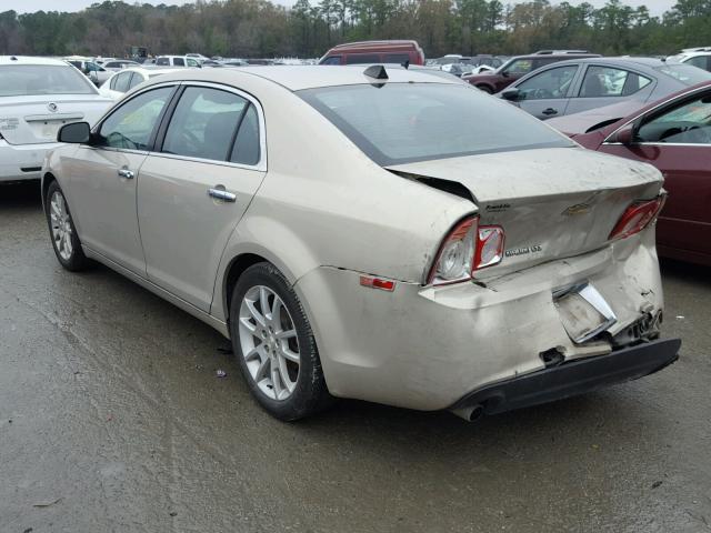 1G1ZE5EU3CF275423 - 2012 CHEVROLET MALIBU LTZ 金色 照片 3