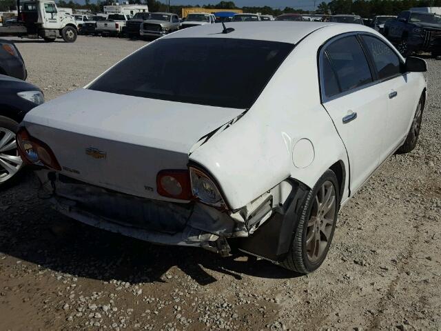 1G1ZK57BX9F122891 - 2009 CHEVROLET MALIBU LTZ WHITE photo 4