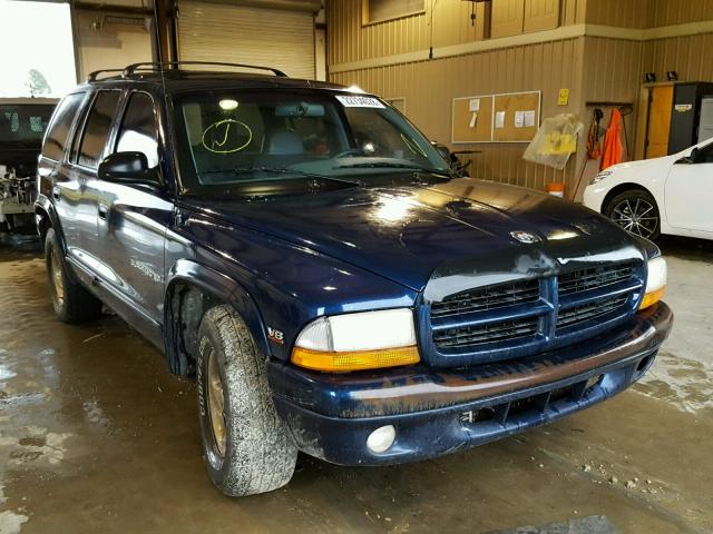 1B4HR28ZXXF601587 - 1999 DODGE DURANGO BLUE photo 1