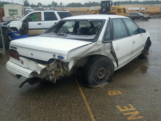 1FALP52U3SA122411 - 1995 FORD TAURUS GL WHITE photo 4