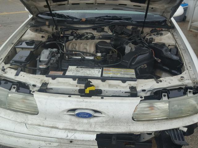 1FALP52U3SA122411 - 1995 FORD TAURUS GL WHITE photo 7