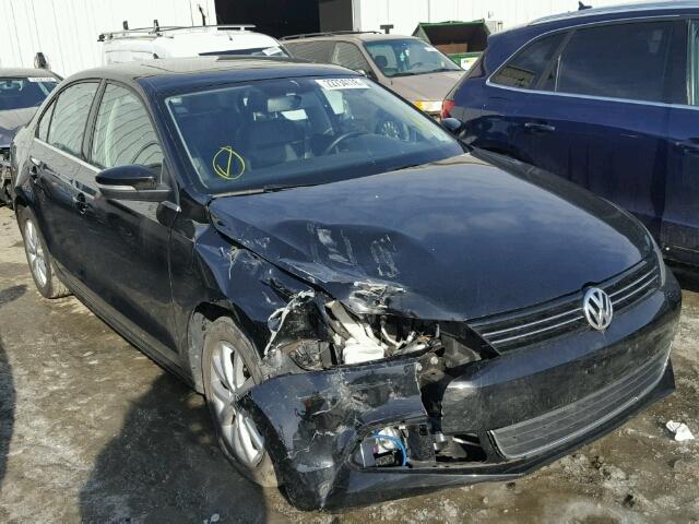 3VWD17AJ5EM437489 - 2014 VOLKSWAGEN JETTA SE BLACK photo 9