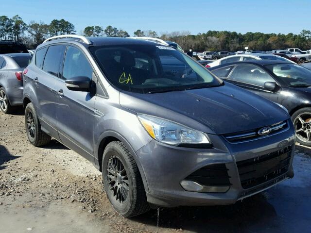 1FMCU0JX1EUA29404 - 2014 FORD ESCAPE TIT GRAY photo 1