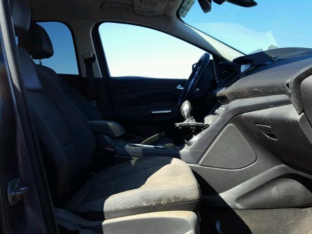 1FMCU0JX1EUA29404 - 2014 FORD ESCAPE TIT GRAY photo 5