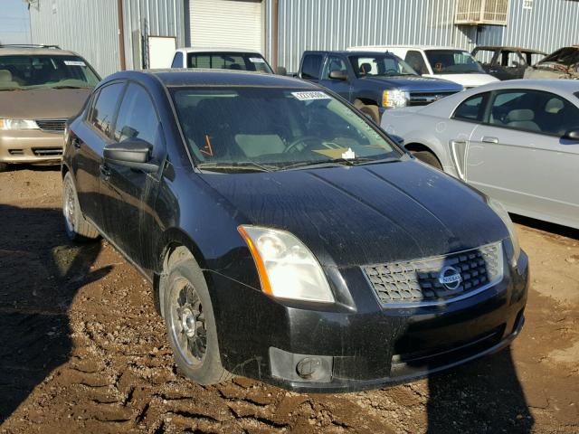 3N1AB61E27L706186 - 2007 NISSAN SENTRA 2.0 BLACK photo 1