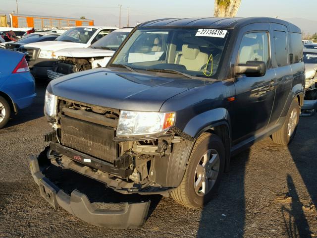 5J6YH1H73AL004170 - 2010 HONDA ELEMENT EX GRAY photo 2