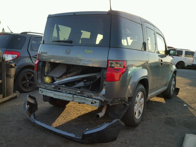 5J6YH1H73AL004170 - 2010 HONDA ELEMENT EX GRAY photo 4