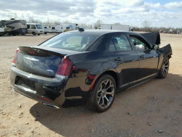 2C3CCABT3HH521551 - 2017 CHRYSLER 300 S BLACK photo 4