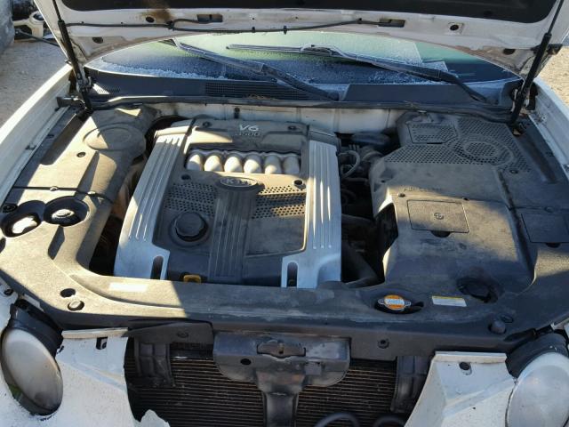 KNALD124165100284 - 2006 KIA AMANTI WHITE photo 7