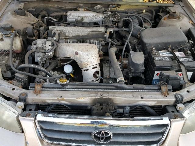 4T1BG22K91U799670 - 2001 TOYOTA CAMRY CE GOLD photo 7