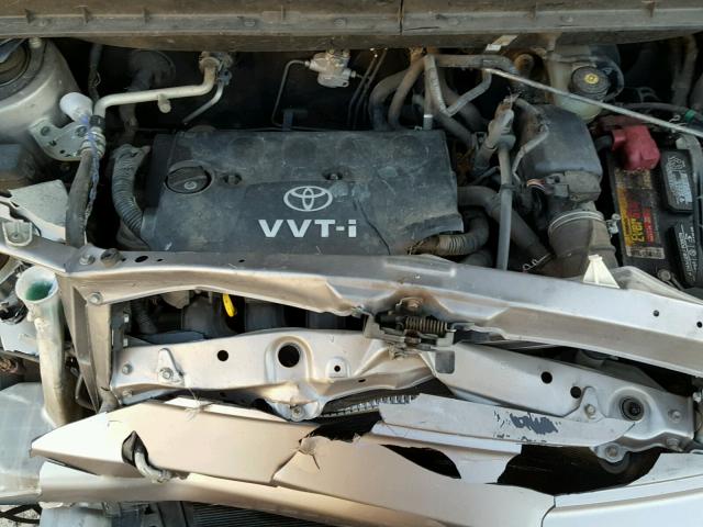 JTLKT324064100378 - 2006 TOYOTA SCION XB SILVER photo 7