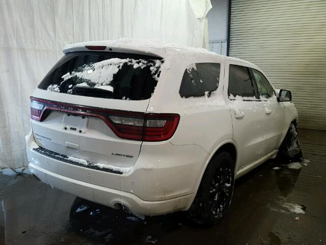 1C4RDJDG2FC784116 - 2015 DODGE DURANGO LI WHITE photo 4