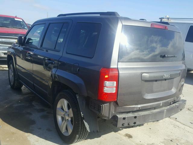 1C4NJPFA3GD647989 - 2016 JEEP PATRIOT LA GRAY photo 3