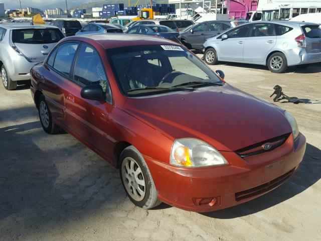 KNADC125056375105 - 2005 KIA RIO RED photo 1