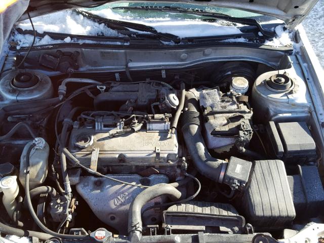 4A3AA46G02E117240 - 2002 MITSUBISHI GALANT ES SILVER photo 7