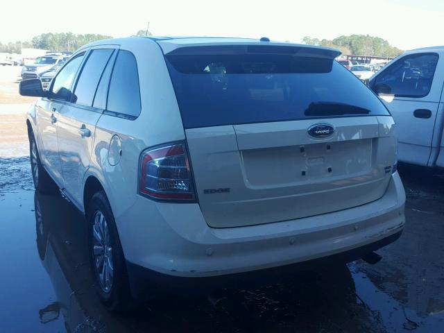 2FMDK49C97BB32324 - 2007 FORD EDGE SEL P CREAM photo 3