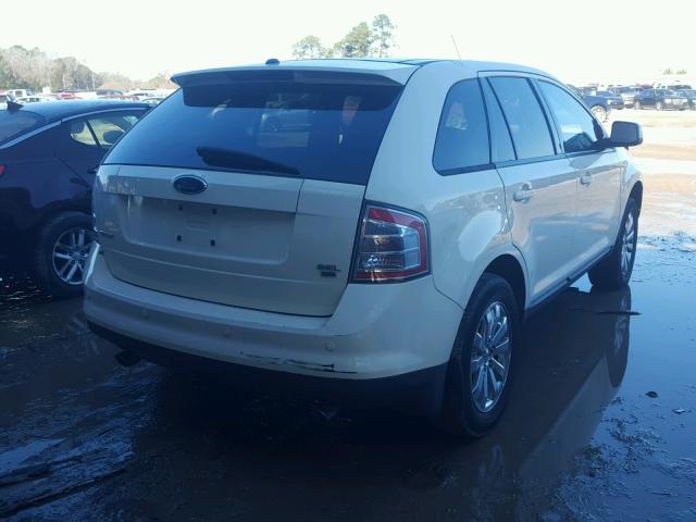 2FMDK49C97BB32324 - 2007 FORD EDGE SEL P CREAM photo 4