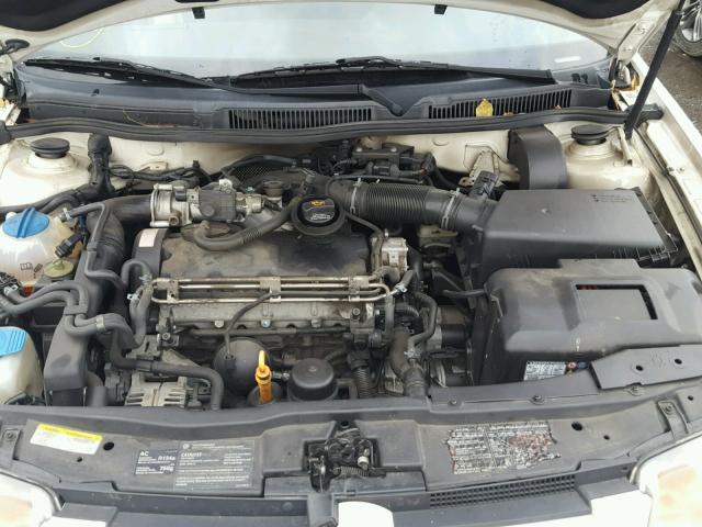 WVWSR61J85W045426 - 2005 VOLKSWAGEN JETTA GLS WHITE photo 7