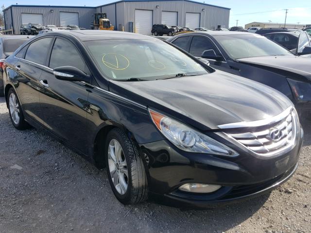 5NPEC4AC9BH003479 - 2011 HYUNDAI SONATA SE BLACK photo 1