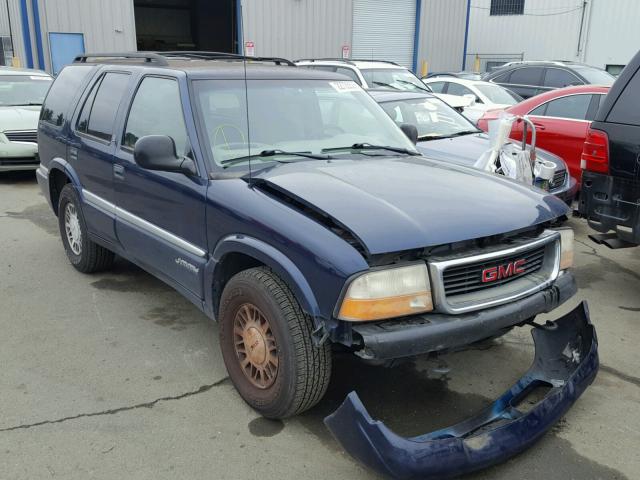 1GKDT13W7W2570691 - 1998 GMC JIMMY BLUE photo 1