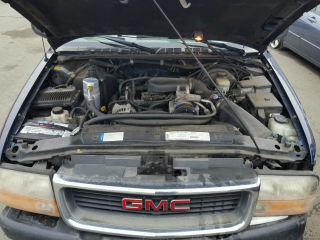 1GKDT13W7W2570691 - 1998 GMC JIMMY BLUE photo 7