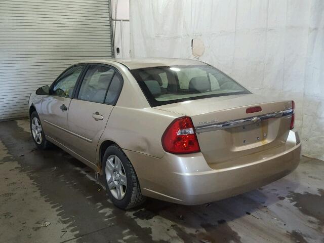 1G1ZT51F66F114386 - 2006 CHEVROLET MALIBU LT GOLD photo 3