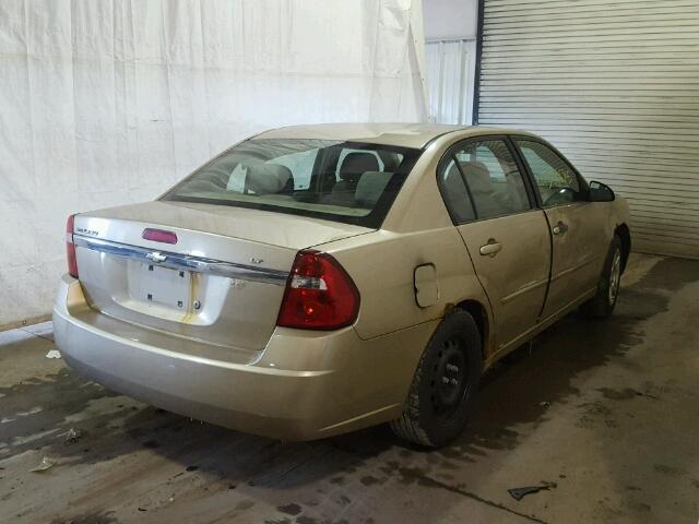 1G1ZT51F66F114386 - 2006 CHEVROLET MALIBU LT GOLD photo 4