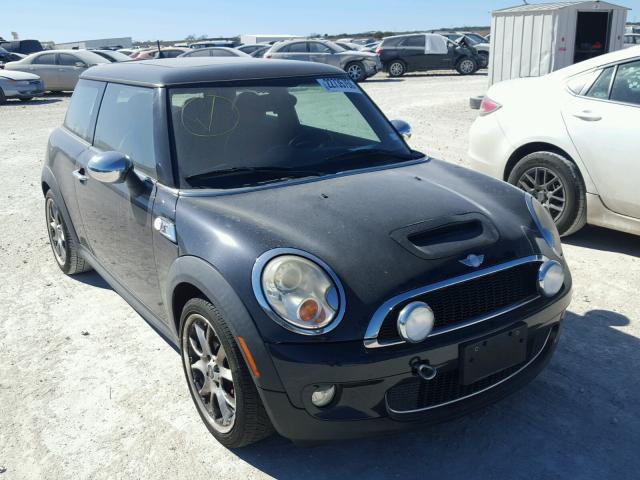 WMWMF735X7TL84844 - 2007 MINI COOPER S BLACK photo 1