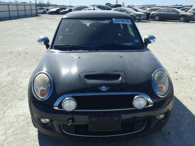 WMWMF735X7TL84844 - 2007 MINI COOPER S BLACK photo 9