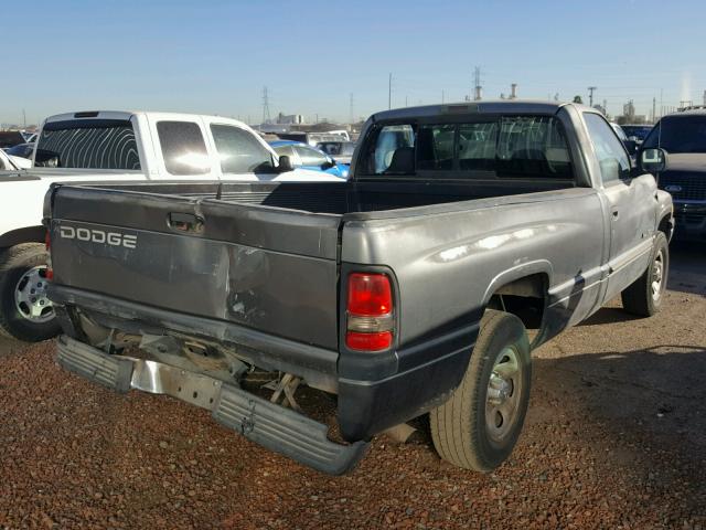 1B7HC16Y51S330638 - 2001 DODGE RAM 1500 GRAY photo 4