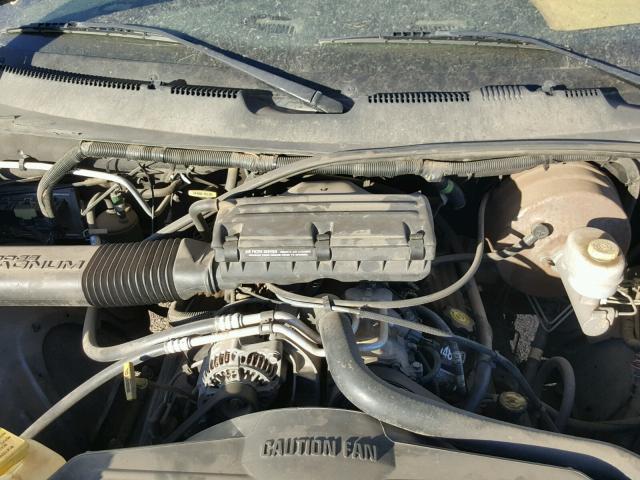 1B7HC16Y51S330638 - 2001 DODGE RAM 1500 GRAY photo 7