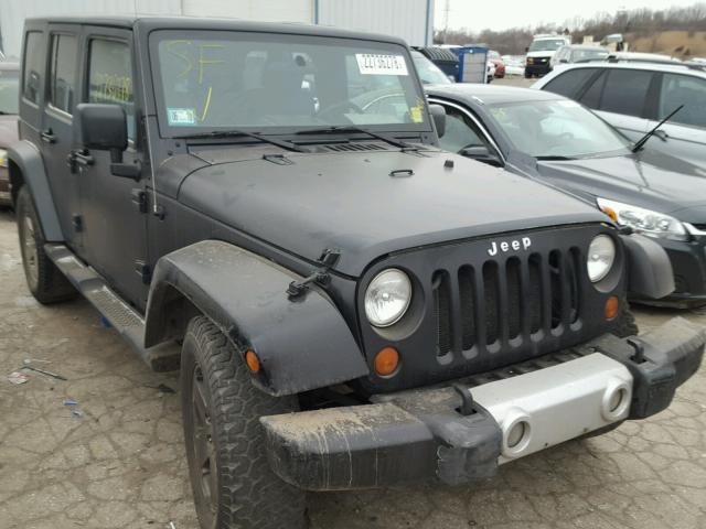 1J4GA59198L623948 - 2008 JEEP WRANGLER U BLACK photo 1