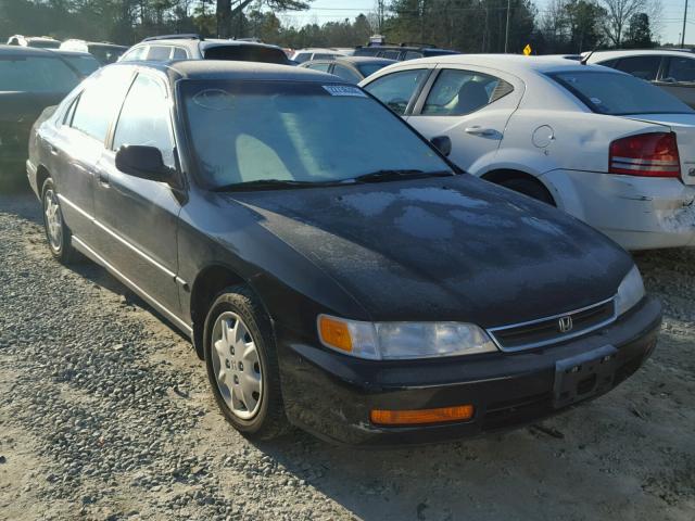 1HGCD5637TA295954 - 1996 HONDA ACCORD LX BLACK photo 1