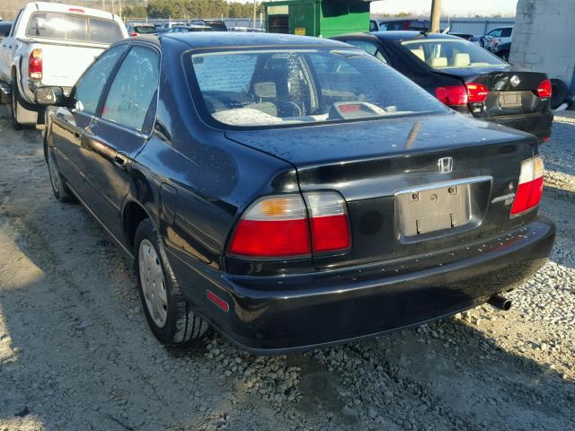 1HGCD5637TA295954 - 1996 HONDA ACCORD LX BLACK photo 3