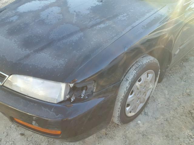 1HGCD5637TA295954 - 1996 HONDA ACCORD LX BLACK photo 9