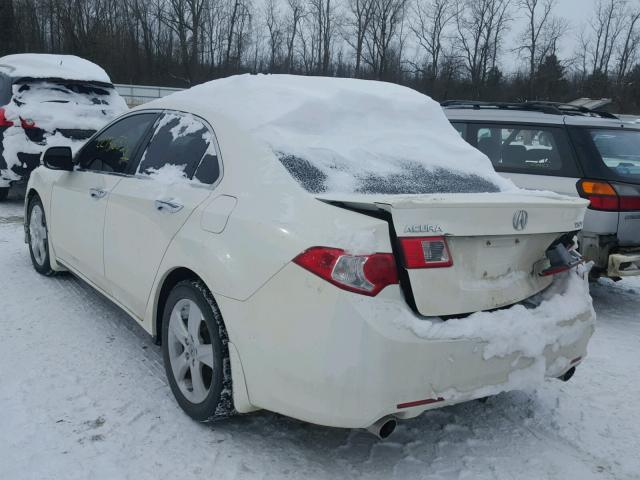 JH4CU26609C009042 - 2009 ACURA TSX WHITE photo 3