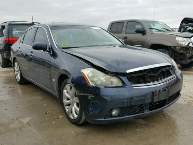 JNKAY01E06M116306 - 2006 INFINITI M35 BASE BLUE photo 1