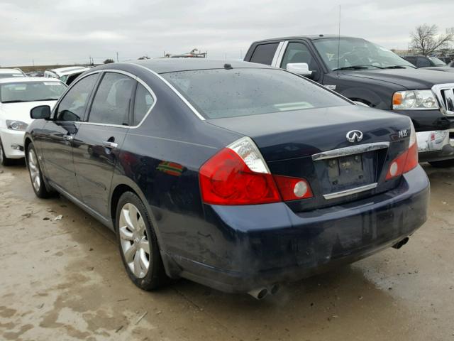 JNKAY01E06M116306 - 2006 INFINITI M35 BASE BLUE photo 3