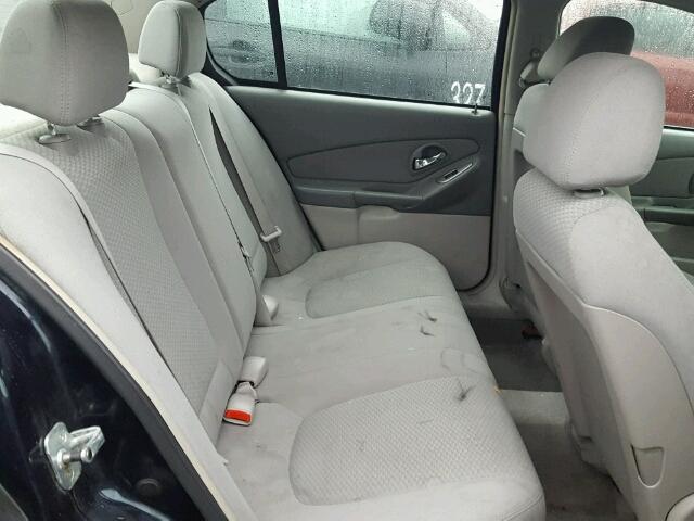 1G1ZS51F06F202160 - 2006 CHEVROLET MALIBU LS BLUE photo 6