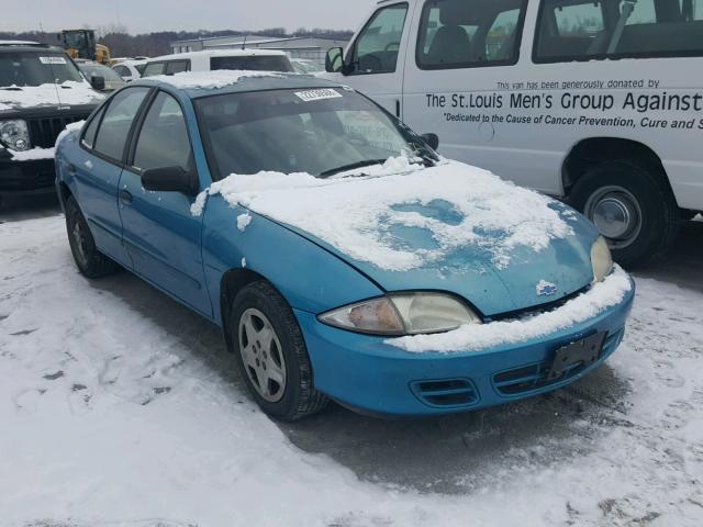 1G1JF5243Y7152186 - 2000 CHEVROLET CAVALIER L TEAL photo 1