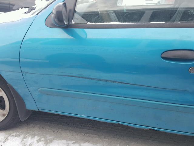 1G1JF5243Y7152186 - 2000 CHEVROLET CAVALIER L TEAL photo 9