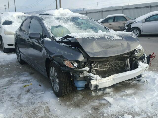 2HGFA1F83BH510689 - 2011 HONDA CIVIC EX ნაცრისფერი ფოტო 1