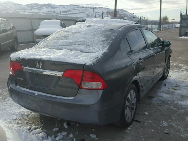2HGFA1F83BH510689 - 2011 HONDA CIVIC EX ნაცრისფერი ფოტო 4