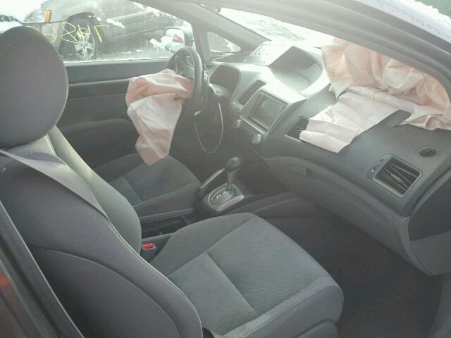 2HGFA1F83BH510689 - 2011 HONDA CIVIC EX ნაცრისფერი ფოტო 5