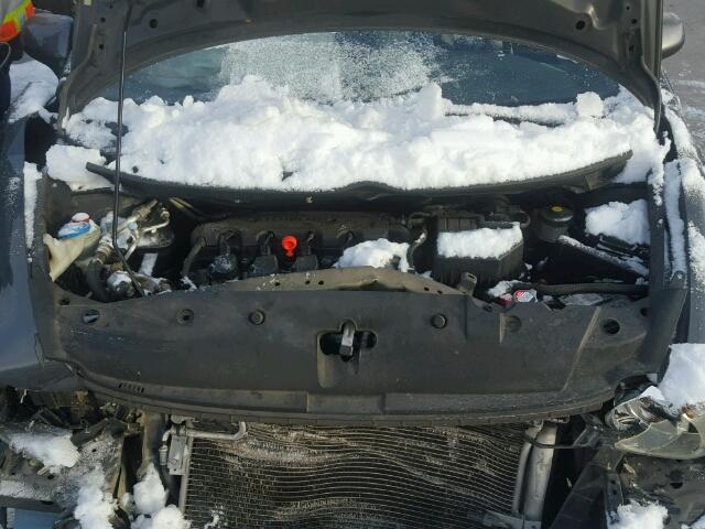 2HGFA1F83BH510689 - 2011 HONDA CIVIC EX ნაცრისფერი ფოტო 7