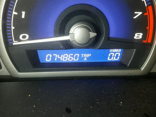 2HGFA1F83BH510689 - 2011 HONDA CIVIC EX ნაცრისფერი ფოტო 8