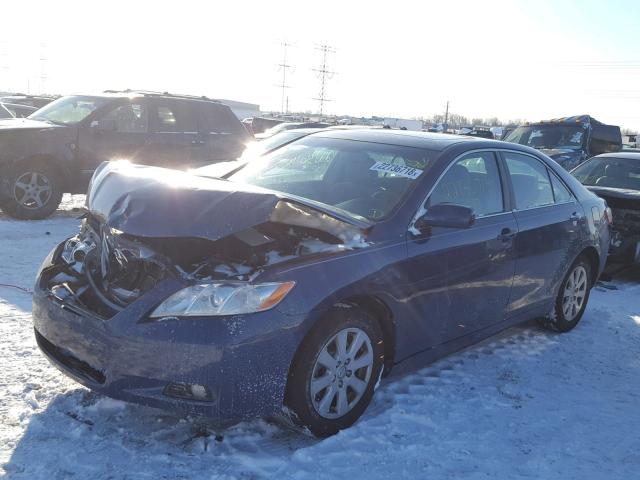 4T1BE46KX8U230316 - 2008 TOYOTA CAMRY CE BLUE photo 2