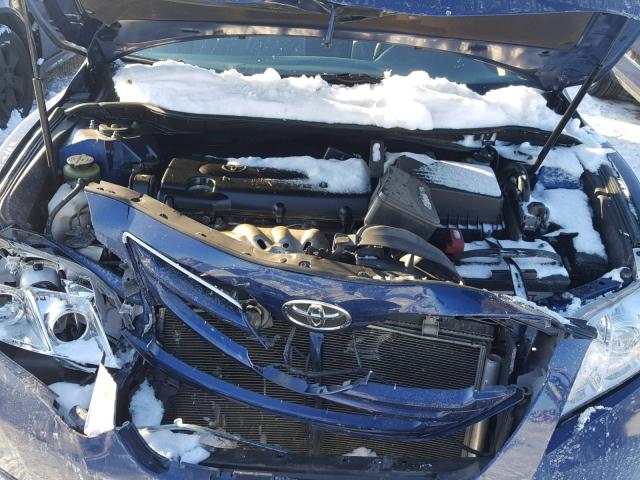 4T1BE46KX8U230316 - 2008 TOYOTA CAMRY CE BLUE photo 7